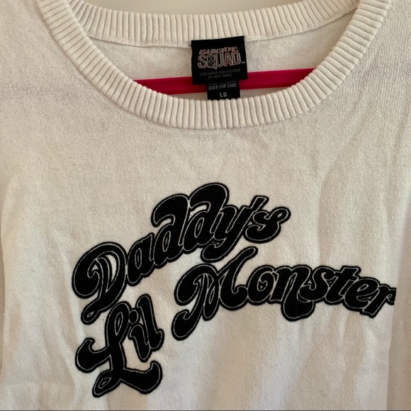 SOLD Harley Quinn Sweater - Picture 3 of 3
